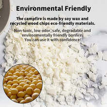 Load image into Gallery viewer, WOEHOL Portable Bonfires, Fire Pit,|1PACK | Compact and Lightweight | 3-5 Hours of Burn Time, Eco-Friendly and Safety Soy Wax Bonfire, No Wood No Embers(1pcs)